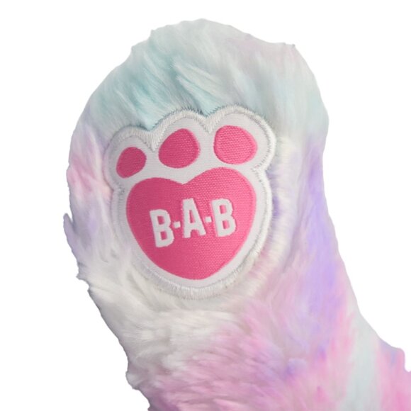 Build A Bear Kitty Cat Plush Pastel Swirl Tie Dye 16 inch BAB - Picture 6 of 7